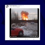 forte explosion d'un gazoduc près de Saint-Pétersbourg