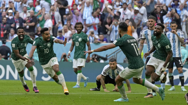 l'Argentine chute face à l'Arabie saoudite, première grosse surprise du tournoi