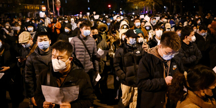 les manifestations éclatent en Chine contre la politique zéro-Covid