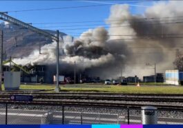 Bex (VD): Incendie d’une halle industrielle: la police recherche des témoins