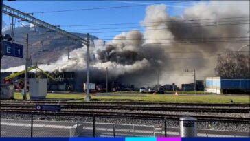 Bex (VD): Incendie d’une halle industrielle: la police recherche des témoins