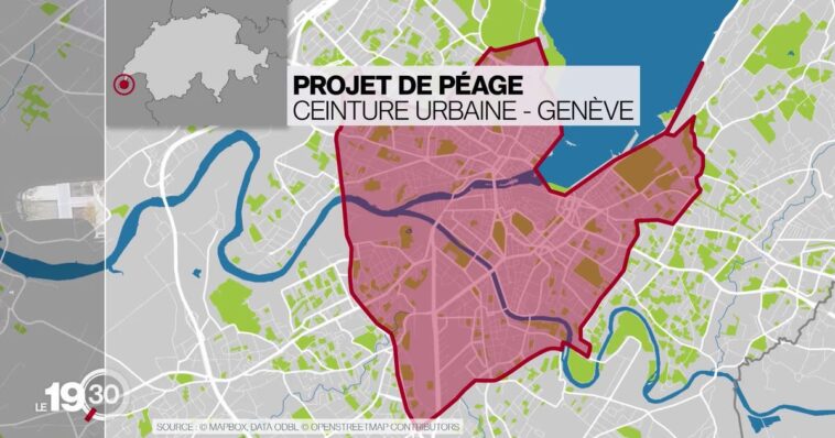 Cinq projets-pilotes de péages urbains à l'étude, dont ceux de Genève et Bienne - rts.ch