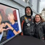 Drame au Rallye du Condroz: des motards rendent hommage à Margaux et Romain, les deux jeunes victimes