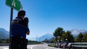 Valais: Il roule à 209 km/h sur l’A9, il est sanctionné immédiatement