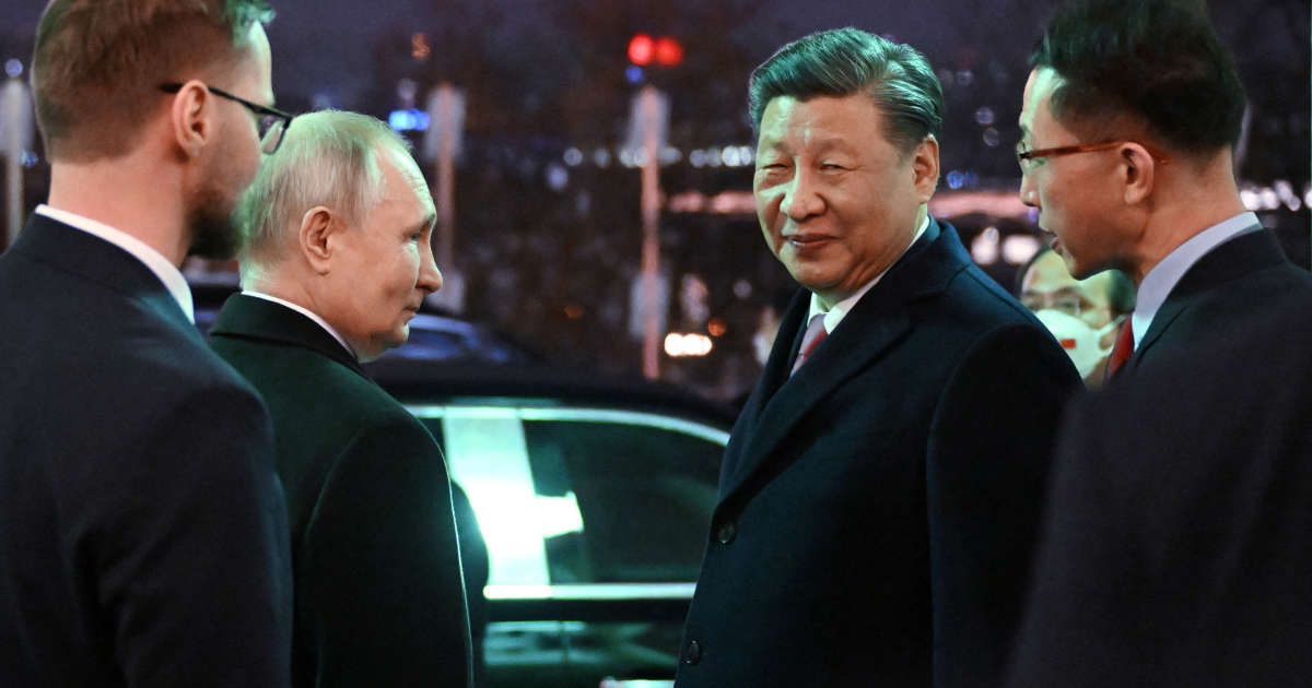 A Moscou Poutine et Xi dessinent les contours dun pacte