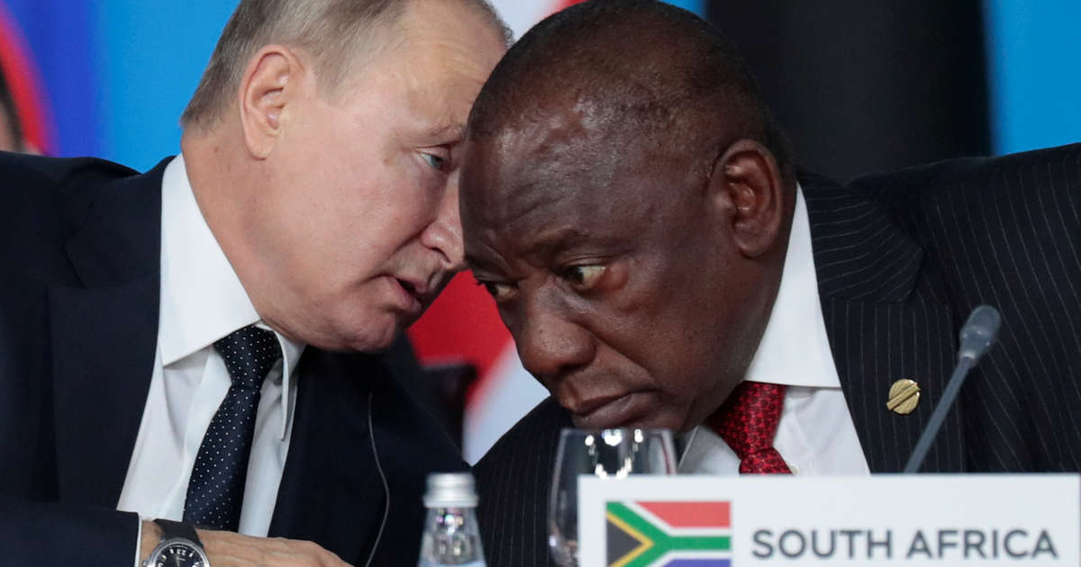 Face au mandat darret contre Poutine lAfrique du Sud sous