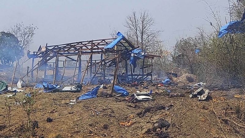 230411202228 01 myanmar airstrike aftermath 230411