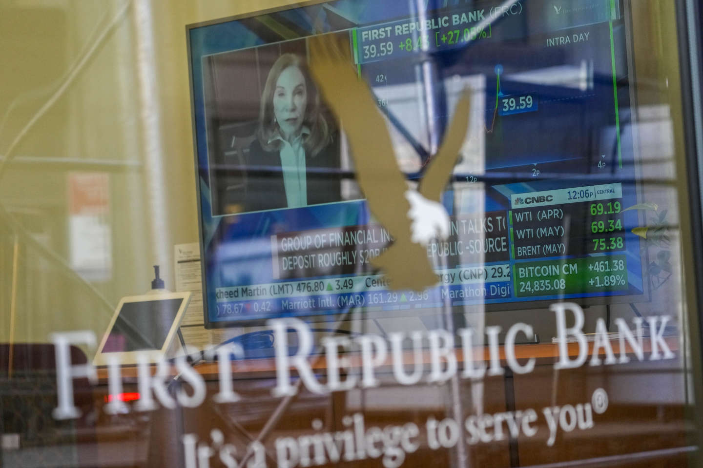 Aux Etats-Unis, la First Republic Bank est à son tour au bord du gouffre