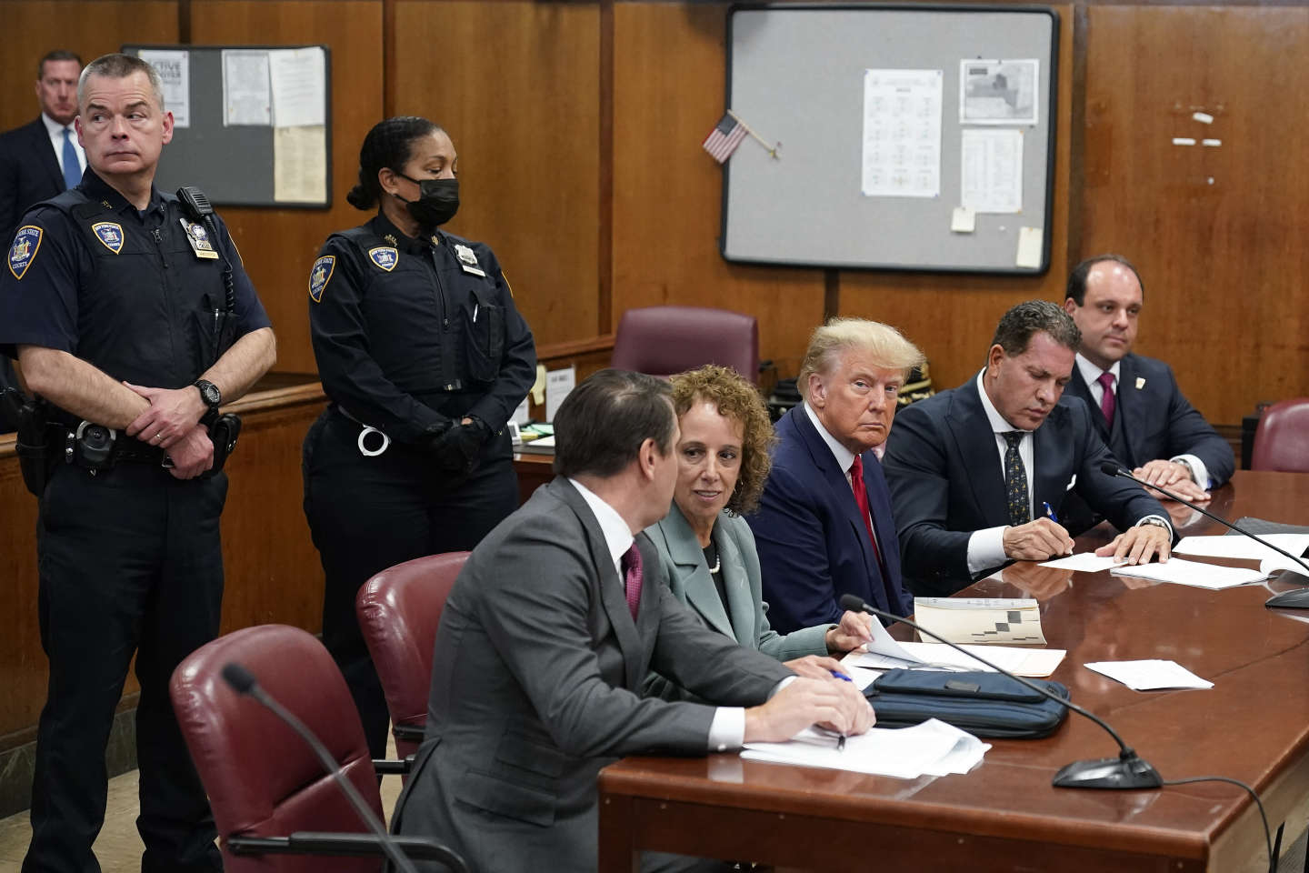 Donald Trump a plaidé non coupable devant le tribunal pénal de Manhattan dans l’affaire Stormy Daniels