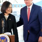 En Californie Taiwan et les Etats Unis vantent leurs liens indefectibles