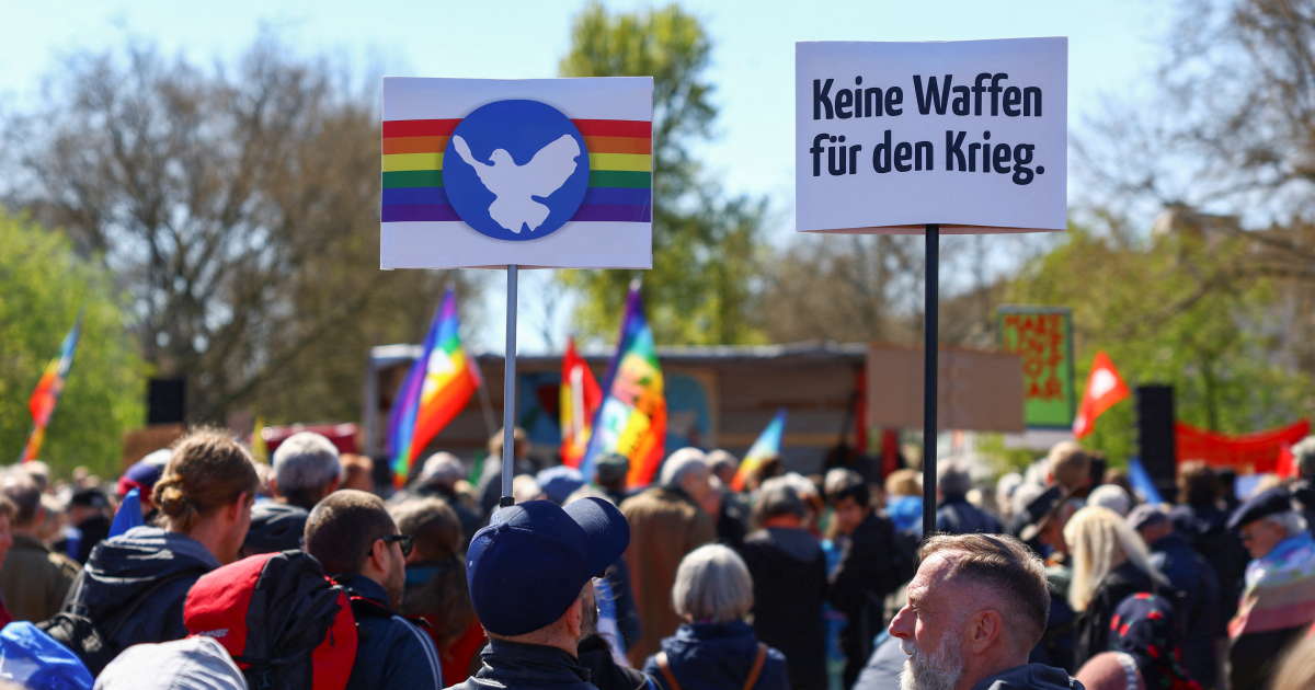 Le mouvement pacifiste allemand est en crise