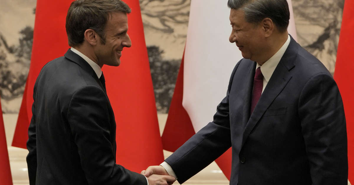 Les declarations de Macron sur la Chine un signal dalarme