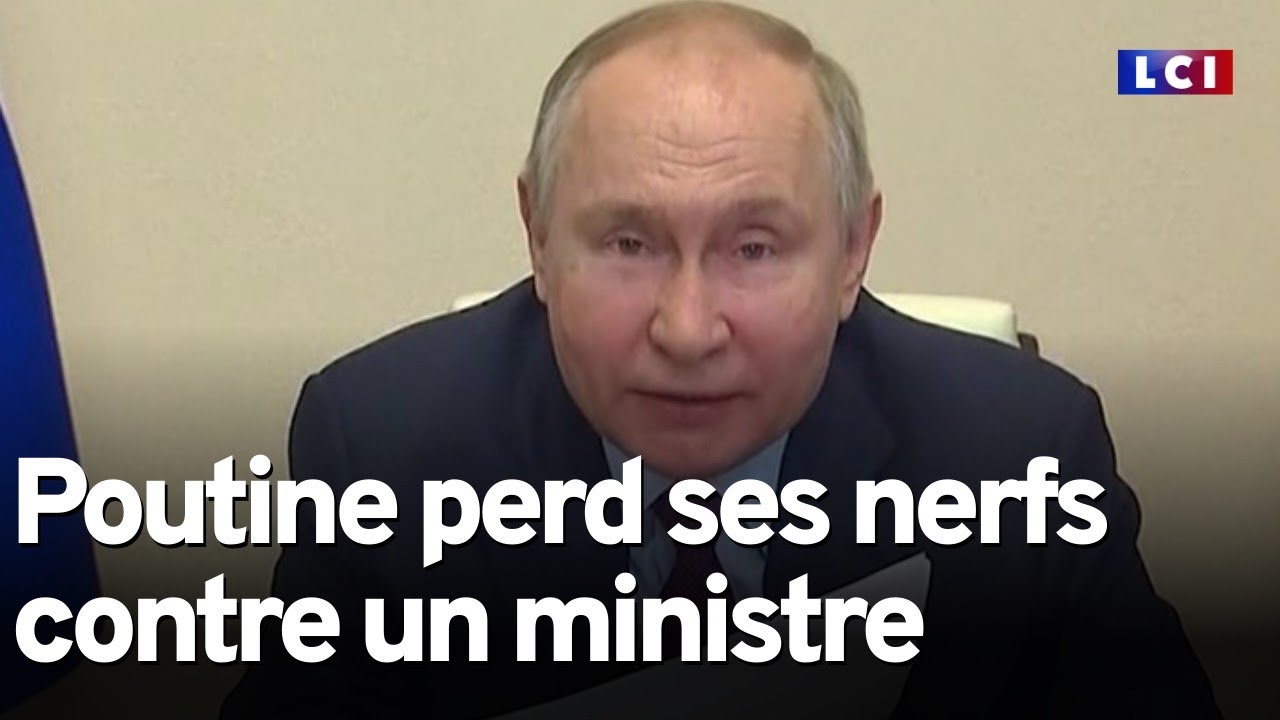 "Pourquoi jouez-vous à l'imbécile !" : Poutine humilie son vice-Premier ministre