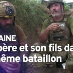 En Ukraine, un père et son fils dans le même bataillon