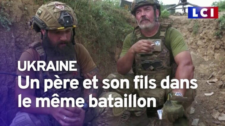 En Ukraine, un père et son fils dans le même bataillon