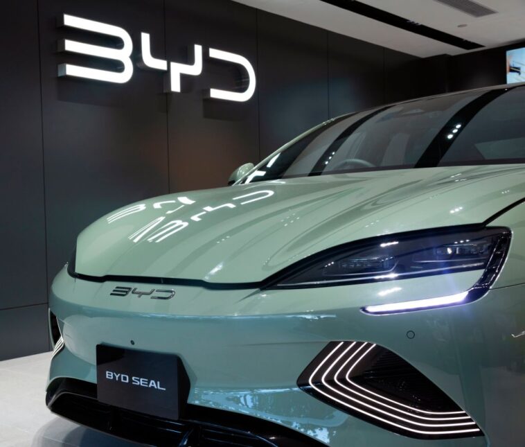 BYD nommé nouveau partenaire officiel de l’Euro 2024