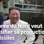 Kim Jong Un appelle à une "intensification radicale" de la production de missiles