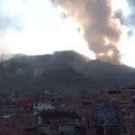 la Colombie dévastée par les flammes