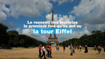 la tour Eiffel fascine toujours les touristes
