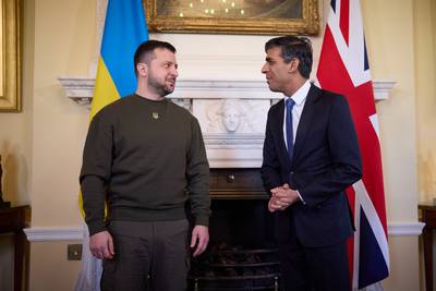 Rishi Sunak à Kiev pour annoncer un nouveau soutien britannique à l’Ukraine