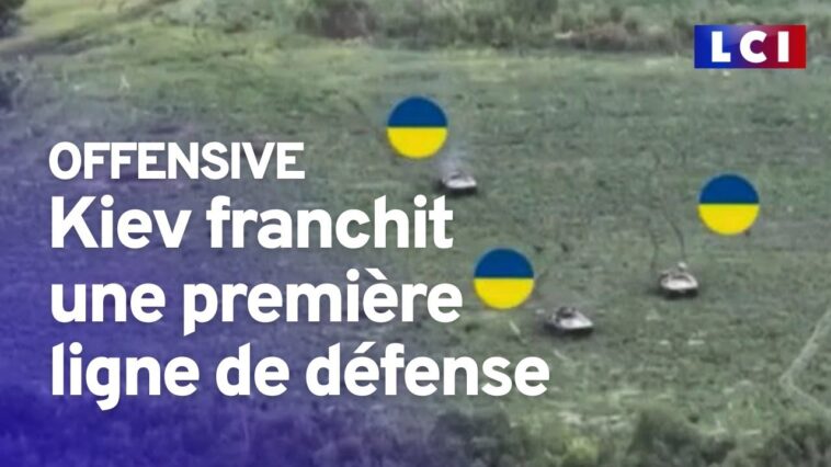 Offensive : Kiev franchit une première ligne de défense