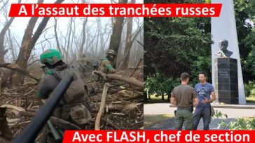 A l'assaut des tranchées russes avec FLASH, membre des forces spéciales de la Légion ukrainienne