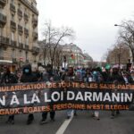 des milliers de personnes manifestent pour réclamer l'abrogation de la loi immigration