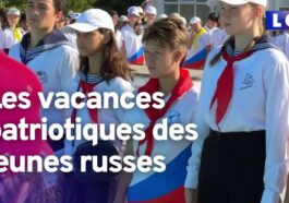 En pleine guerre, des vacances très patriotiques pour les jeunes russes