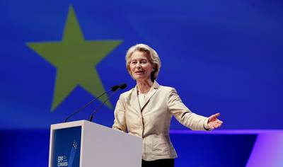 Le PPE soutient la candidature d’Ursula von der Leyen pour un second mandat