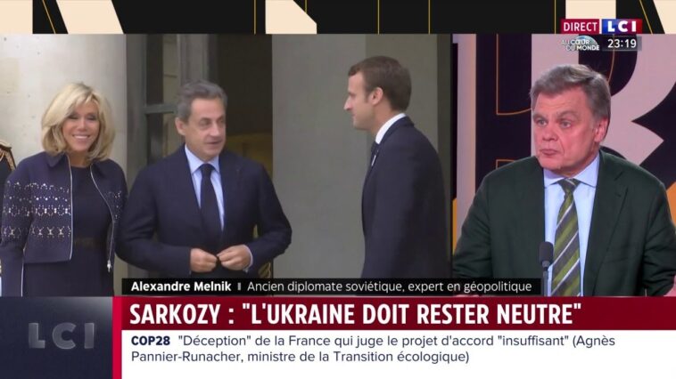 Nicolas Sarkozy sur l'Ukraine qui "doit rester neutre" : "C'est une myopie géopolitique"