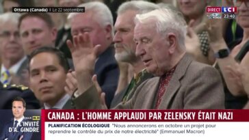 Canada : l'homme applaudi par Zelensky est en réalité... un nazi
