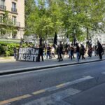 des centaines de militants d'ultradroite manifestent à Paris dans un climat tendu