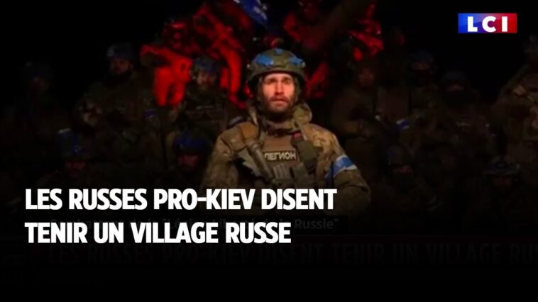Les russes pro Kiev disent tenir un village russe