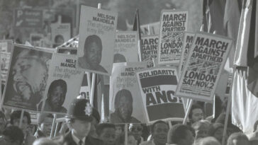 Quand Londres s’imposait comme la capitale de la lutte contre l’apartheid