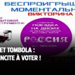 Scrutin et tombola : le tsar incite à voter !