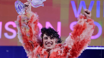 La Suisse gagne un concours de l’Eurovision “gâché” par “la fureur du monde”