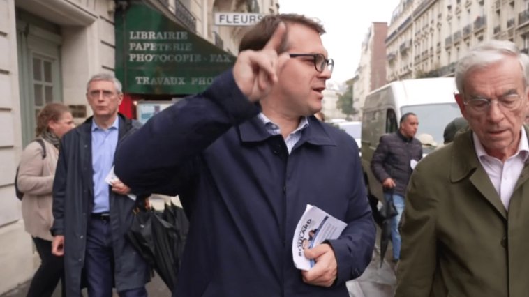 dans la quatrième circonscription de Paris, deux candidats de droite se livrent une bataille fratricide