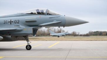 l’Allemagne passe commande de 20 avions européens Eurofighter supplémentaires