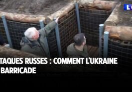 Attaques russes : comment l'Ukraine se barricade