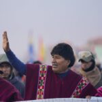 l’ancien président Evo Morales dénonce des coups de feu contre son véhicule