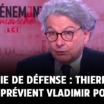 Industrie de défense : Thierry Breton prévient Vladimir Poutine