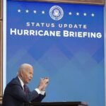 Avant l’arrivée redoutée de l’ouragan Milton en Floride, Joe Biden accuse Donald Trump de « miner la confiance » des populations