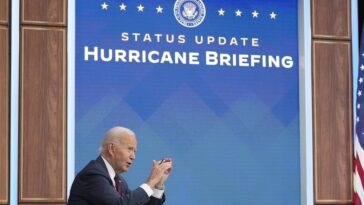 Avant l’arrivée redoutée de l’ouragan Milton en Floride, Joe Biden accuse Donald Trump de « miner la confiance » des populations