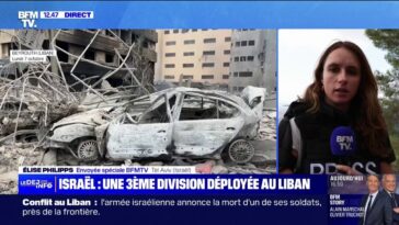 L'armée israélienne annonce déployer des soldats appartenant à une troisième division au Liban