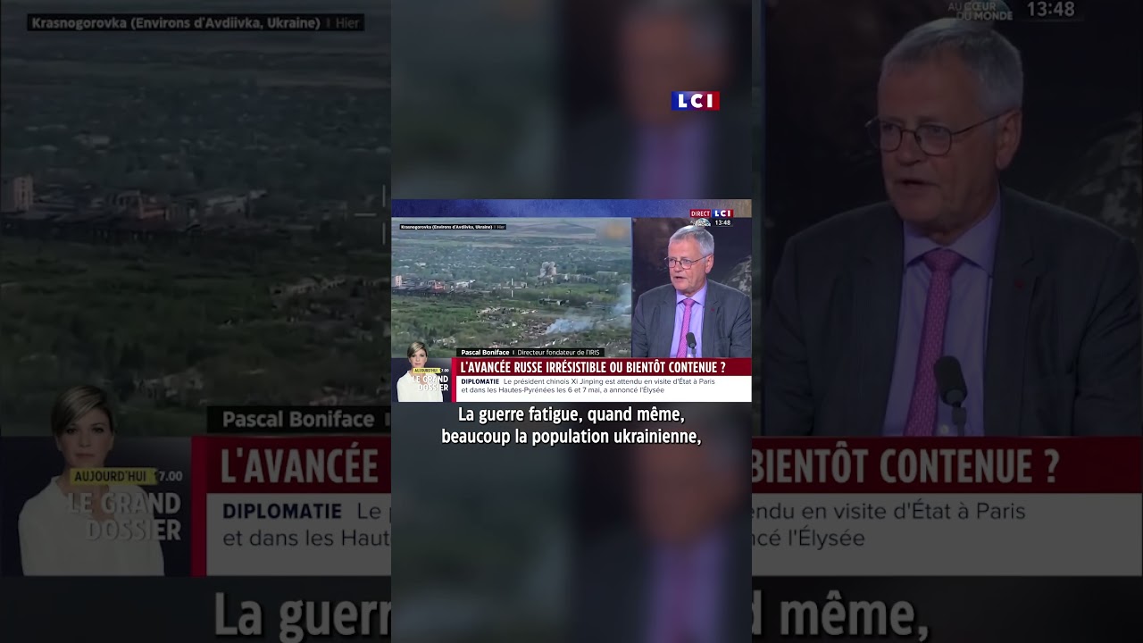 🗣️ "À Washington, personne ne croit à une victoire de l'Ukraine" selon Pascal Boniface