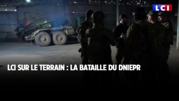 LCI sur le terrain : la bataille du Dniepr