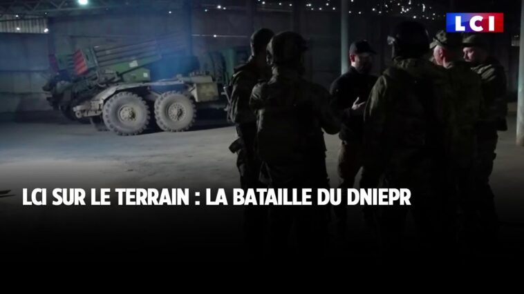 LCI sur le terrain : la bataille du Dniepr