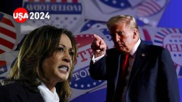 Harris ou Trump? Suivez les résultats en direct grâce à notre carte interactive