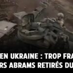 Guerre en Ukraine : trop fragiles, les chars Abrams retirés du front