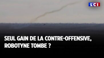 Seul gain de la contre offensive, Robotyne tombe